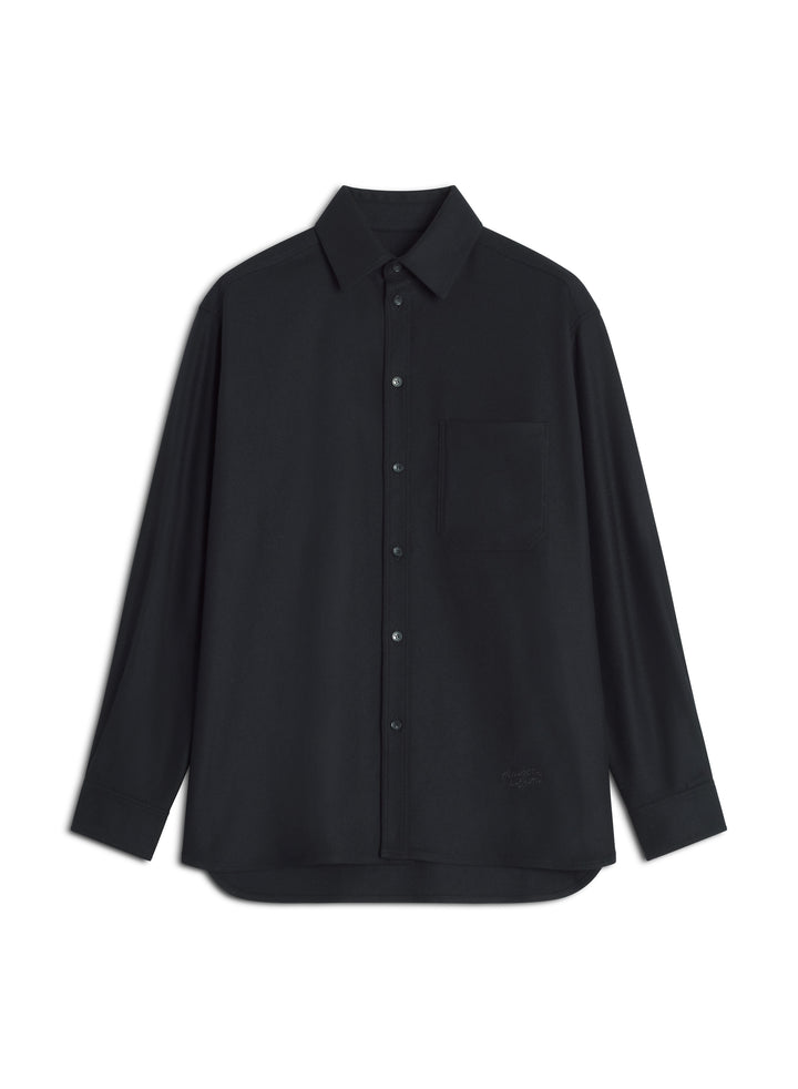 MAISON KITSUNÉ HANDWRITING OVERSIZED SHIRT