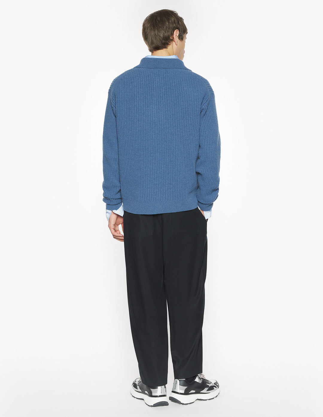 CROPPED PLEATED PANTS