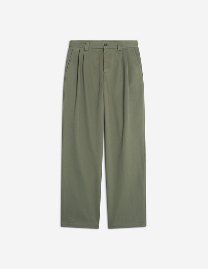 RELAXED PLEATED PANTS