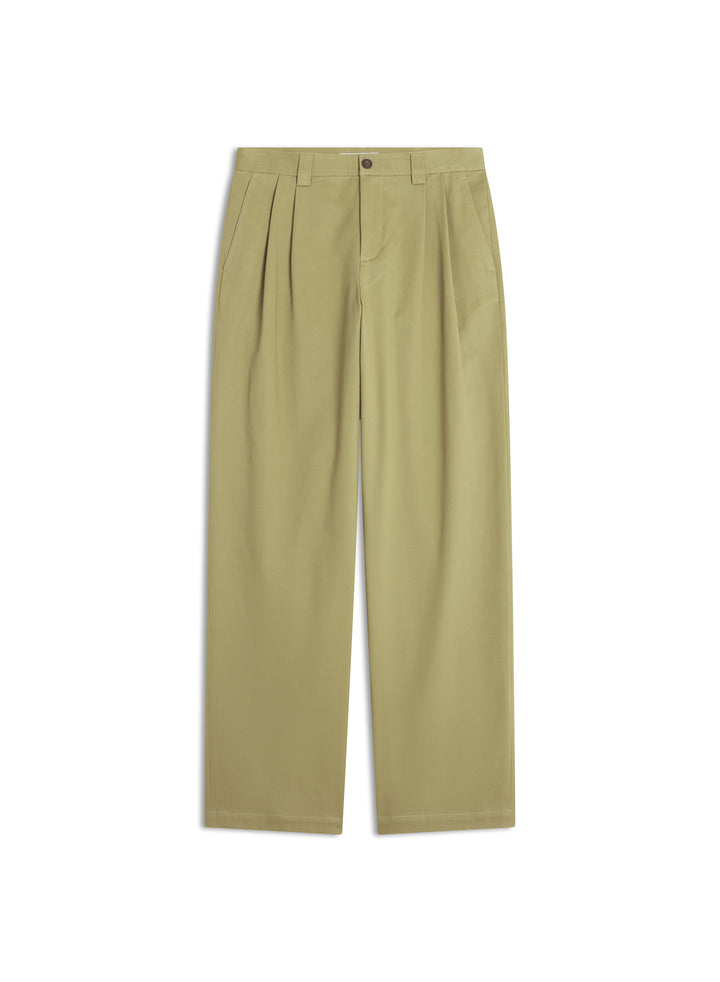 RELAXED PLEATED PANTS