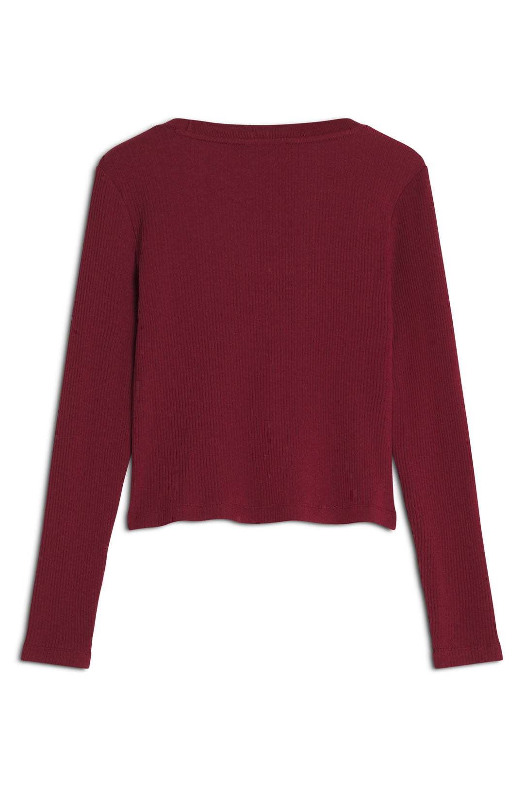 RIBBED BABY FOX LONG SLEEVE TEE-SHIRT