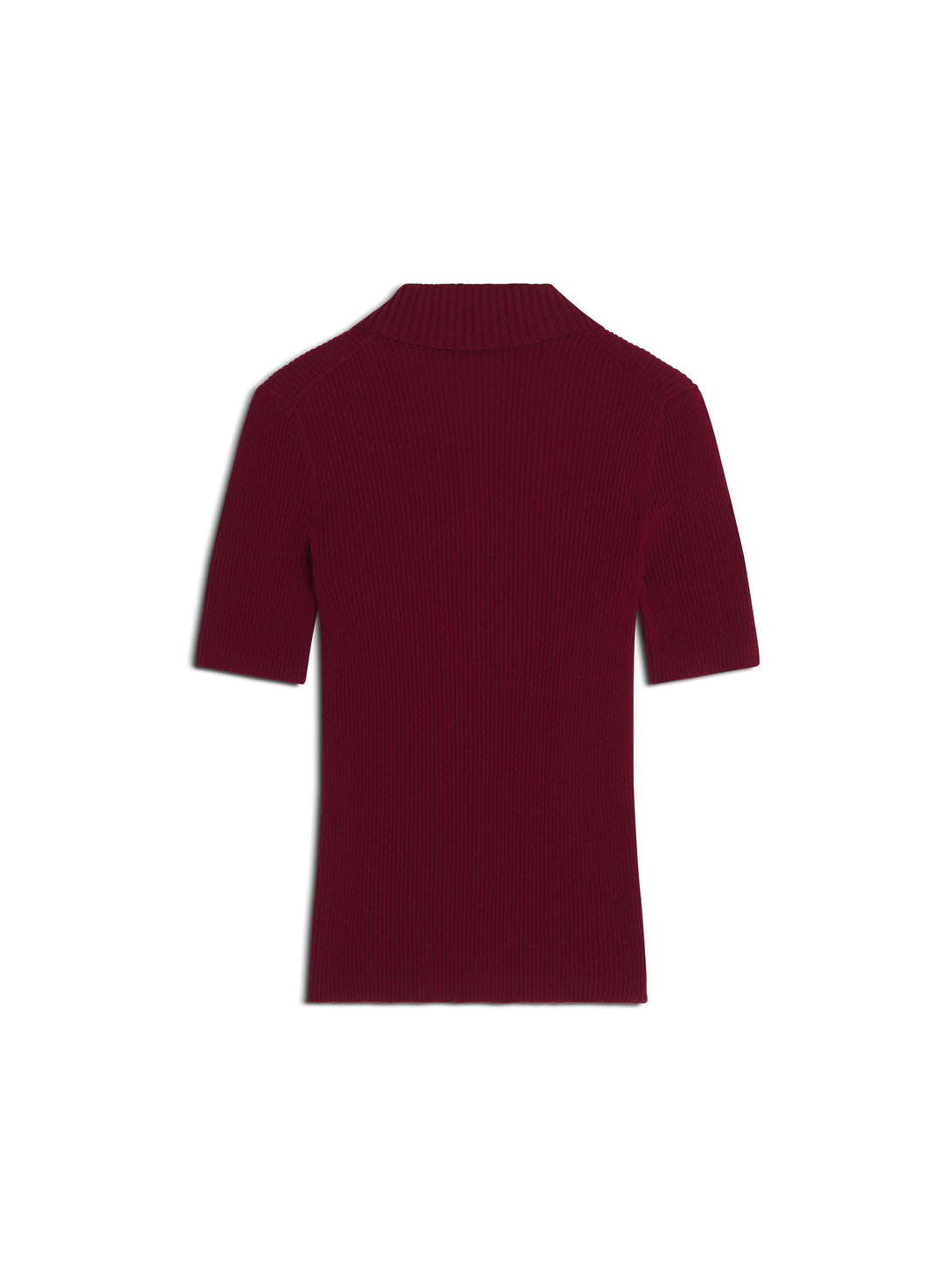 BABY FOX FINE RIB WOOL POLO