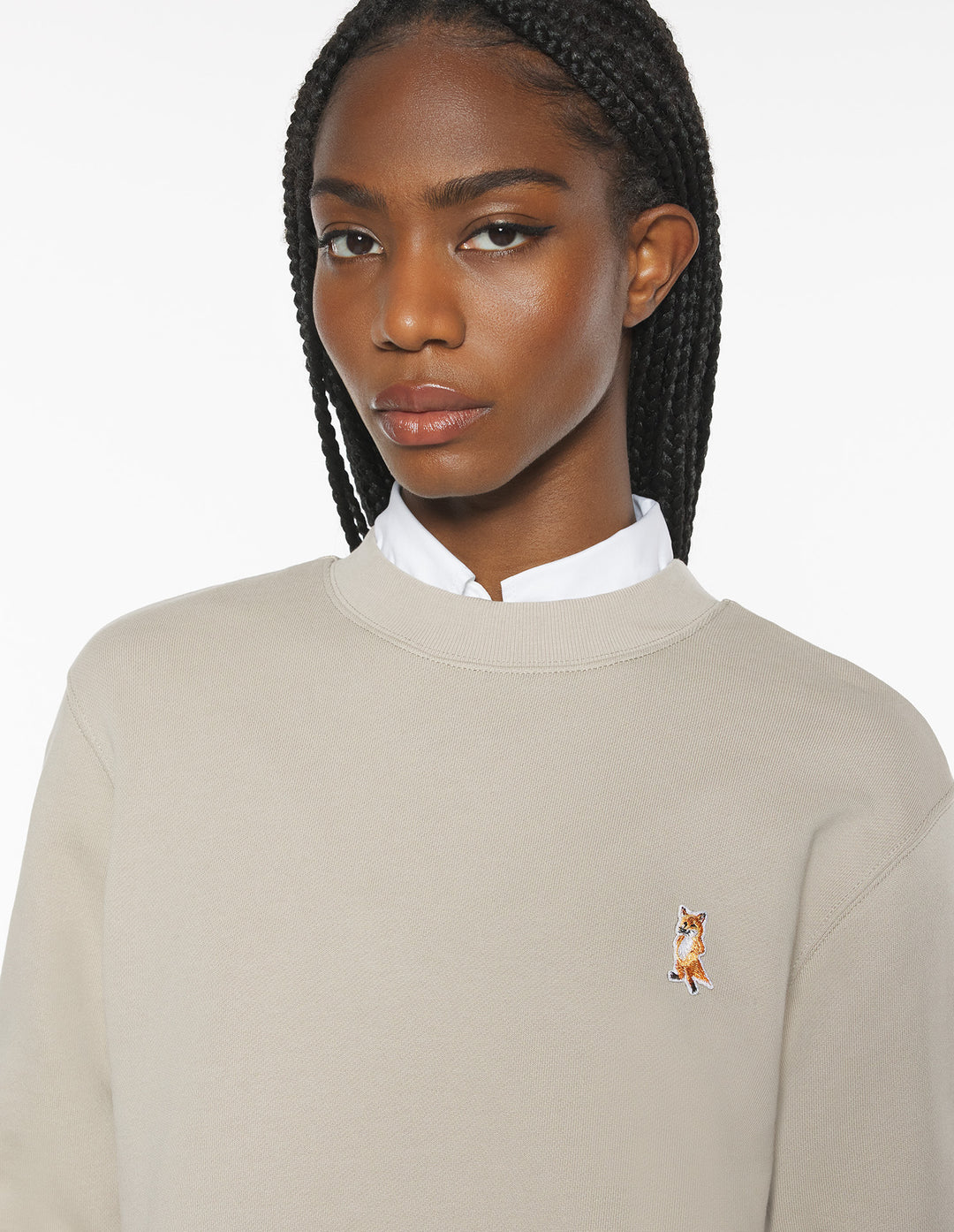 LADY FOX CROPPED SWEATSHIRT