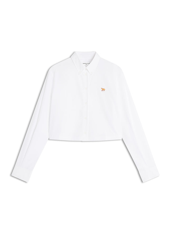 BABY FOX CROPPED SHIRT