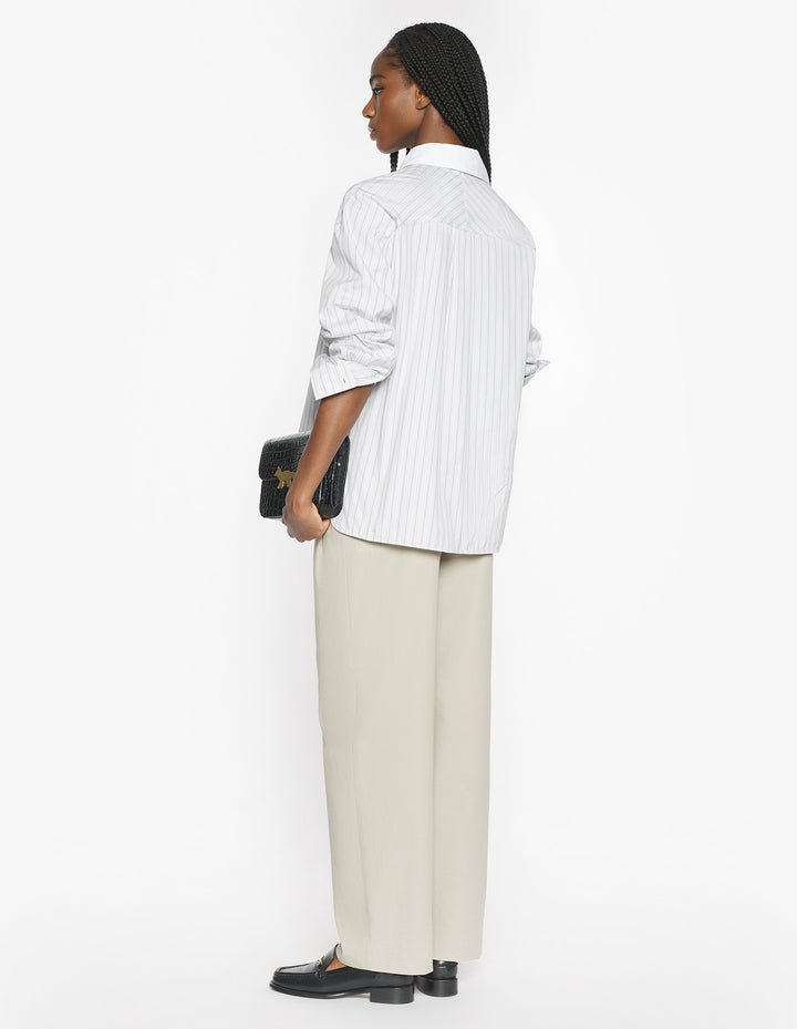 MAISON KITSUNÉ HANDWRITING BOYFRIEND SHIRT