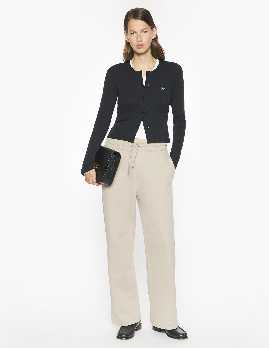 RIBBED BABY FOX CARDIGAN