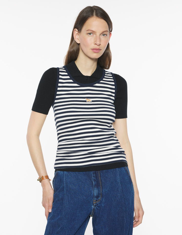 BABY FOX STRIPED TANK TOP