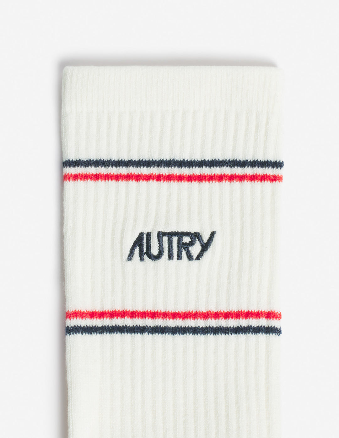 MAISON KITSUNÉ x AUTRY SPORTY SOCKS WHITE