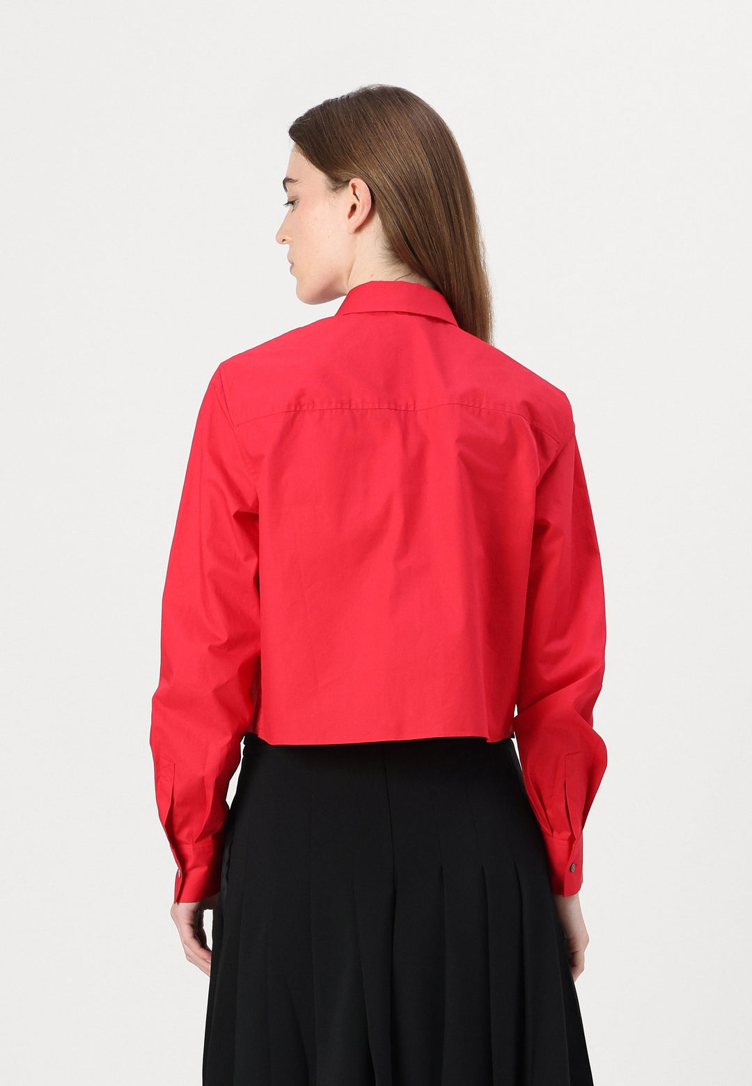 CROPPED KARL SIGNATURE SHIRT