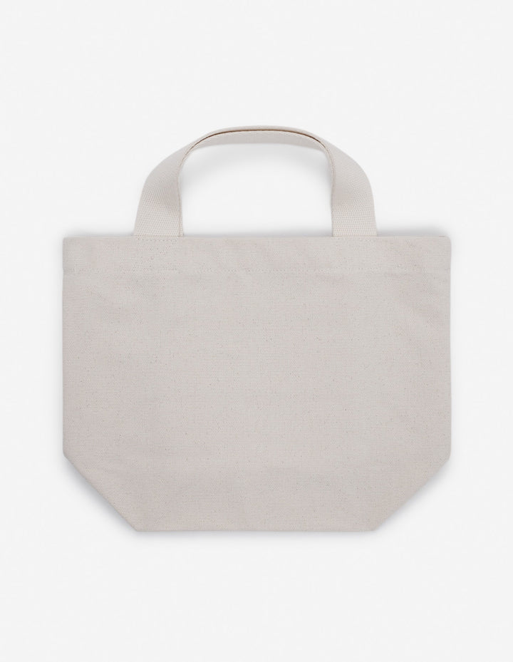 CAFÉ KITSUNÉ FOX MINI TOTE BAG TAPIOCA