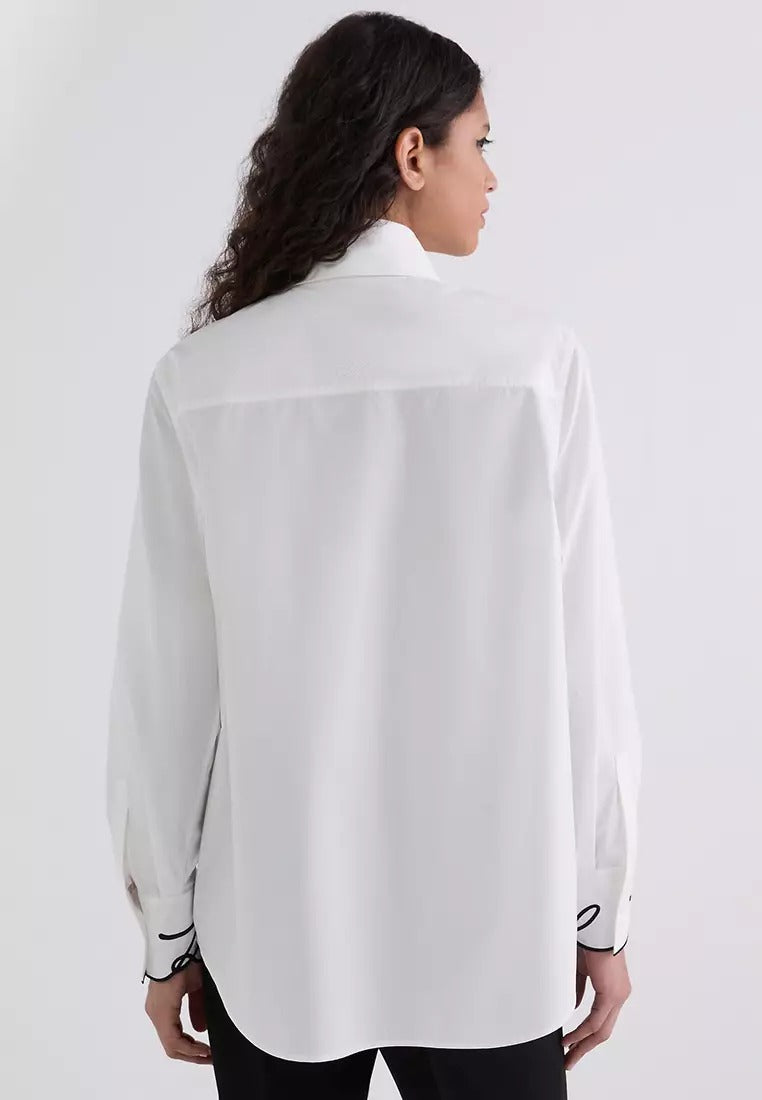 SIGNATURE CUFF POPLIN SHIRT