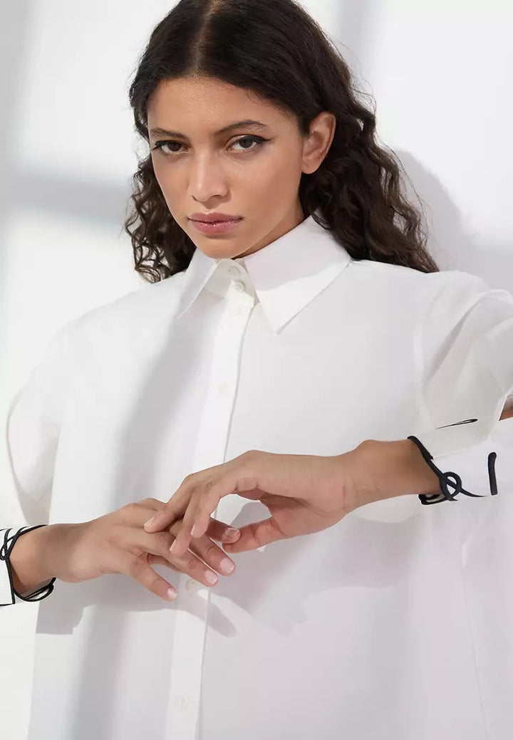 SIGNATURE CUFF POPLIN SHIRT