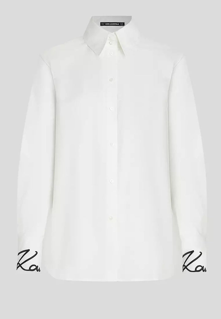 SIGNATURE CUFF POPLIN SHIRT