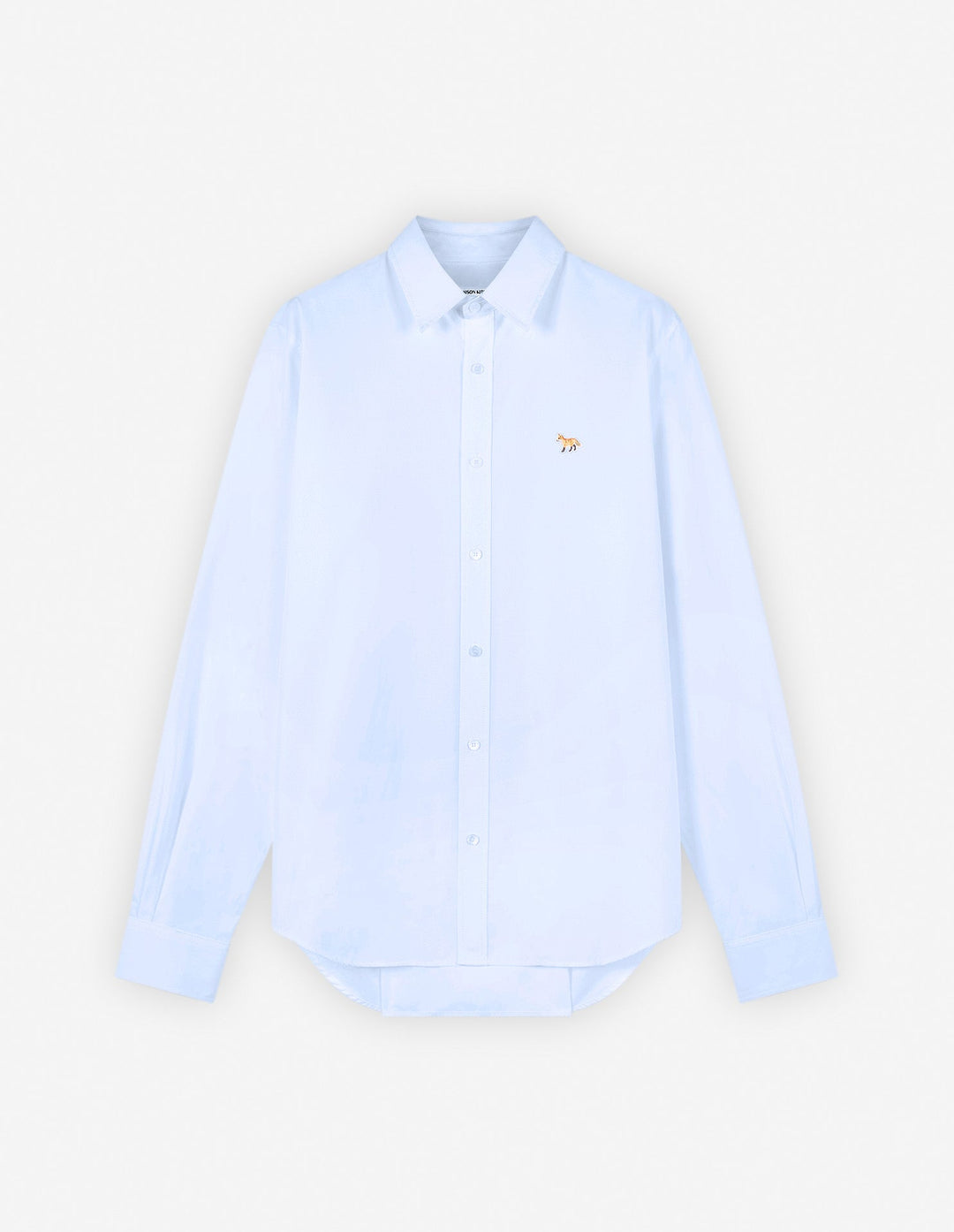 CLASSIC SHIRT WITH BABY FOX PATCH IN COTTON POPLIN