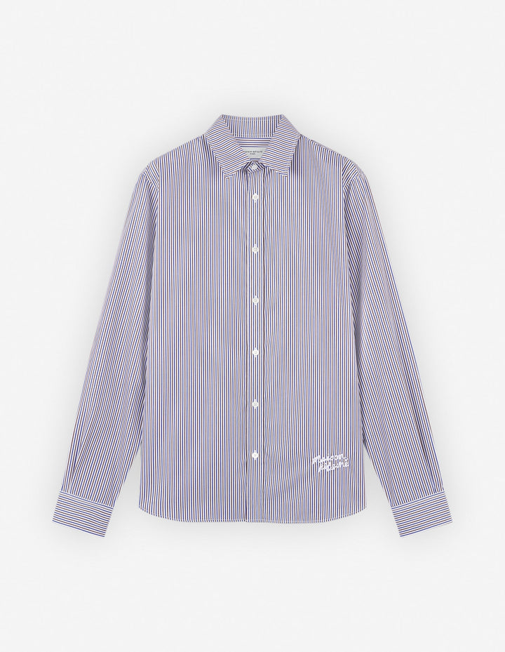 CLASSIC SHIRT IN COTTON WITH LOGO HANDWRITING