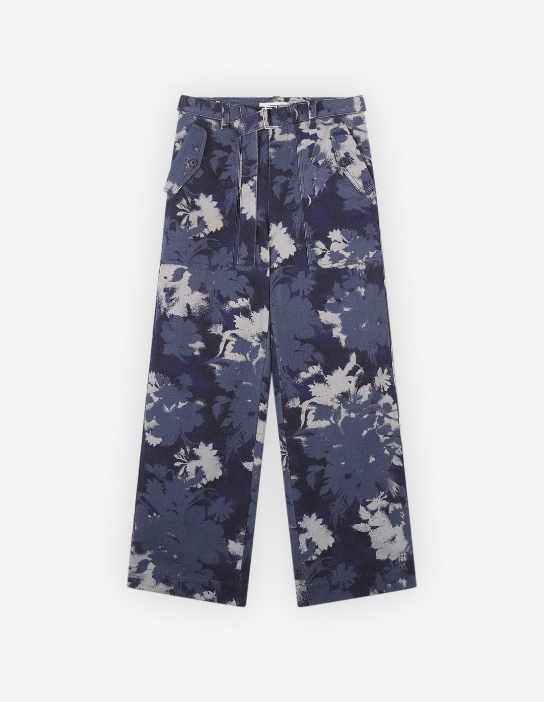 WORKWEAR PANTS IN BOUQUET CAMEO PRINTED COTTON DRI
