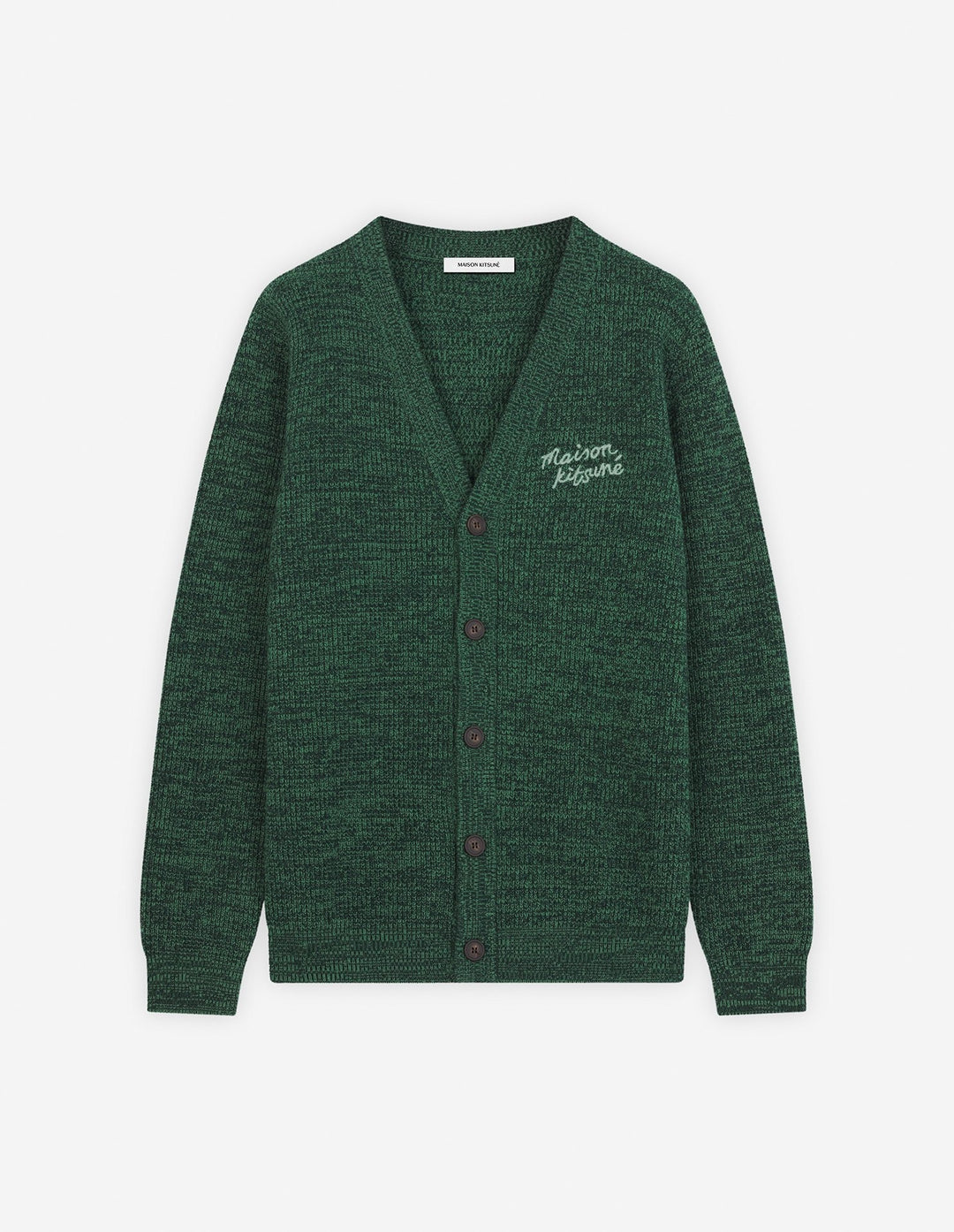 MAISON KITSUNE HANDWRITING COMFORT CARDIGAN
