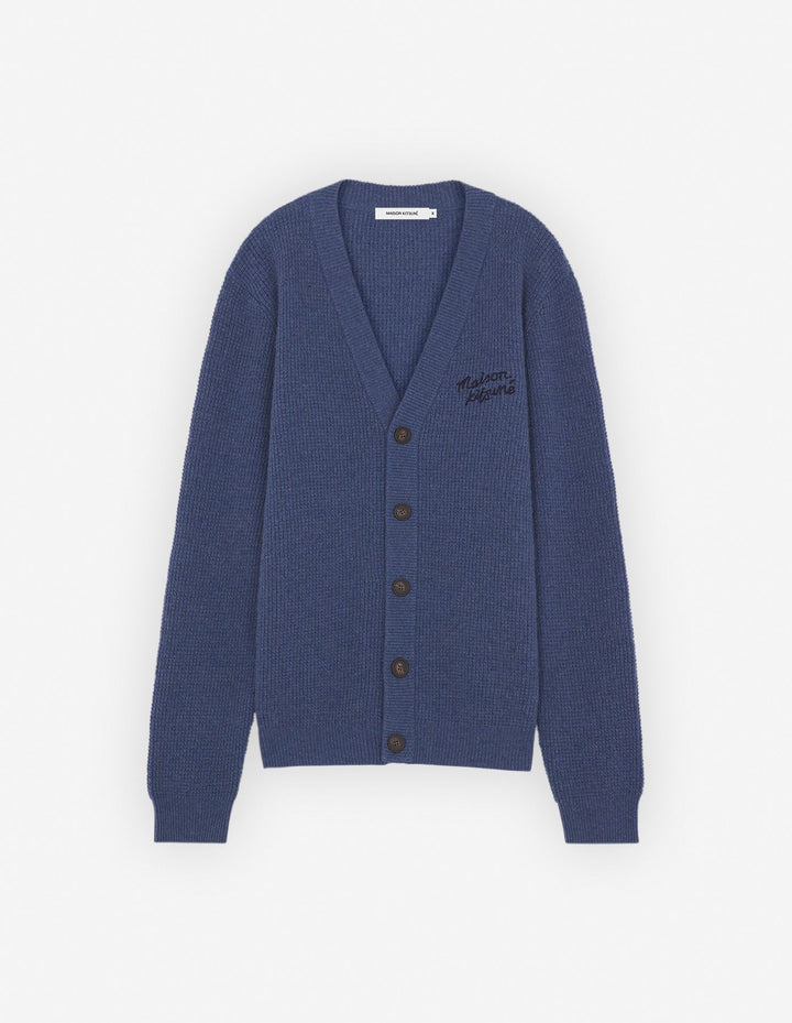 MAISON KITSUNE HANDWRITING COMFORT CARDIGAN