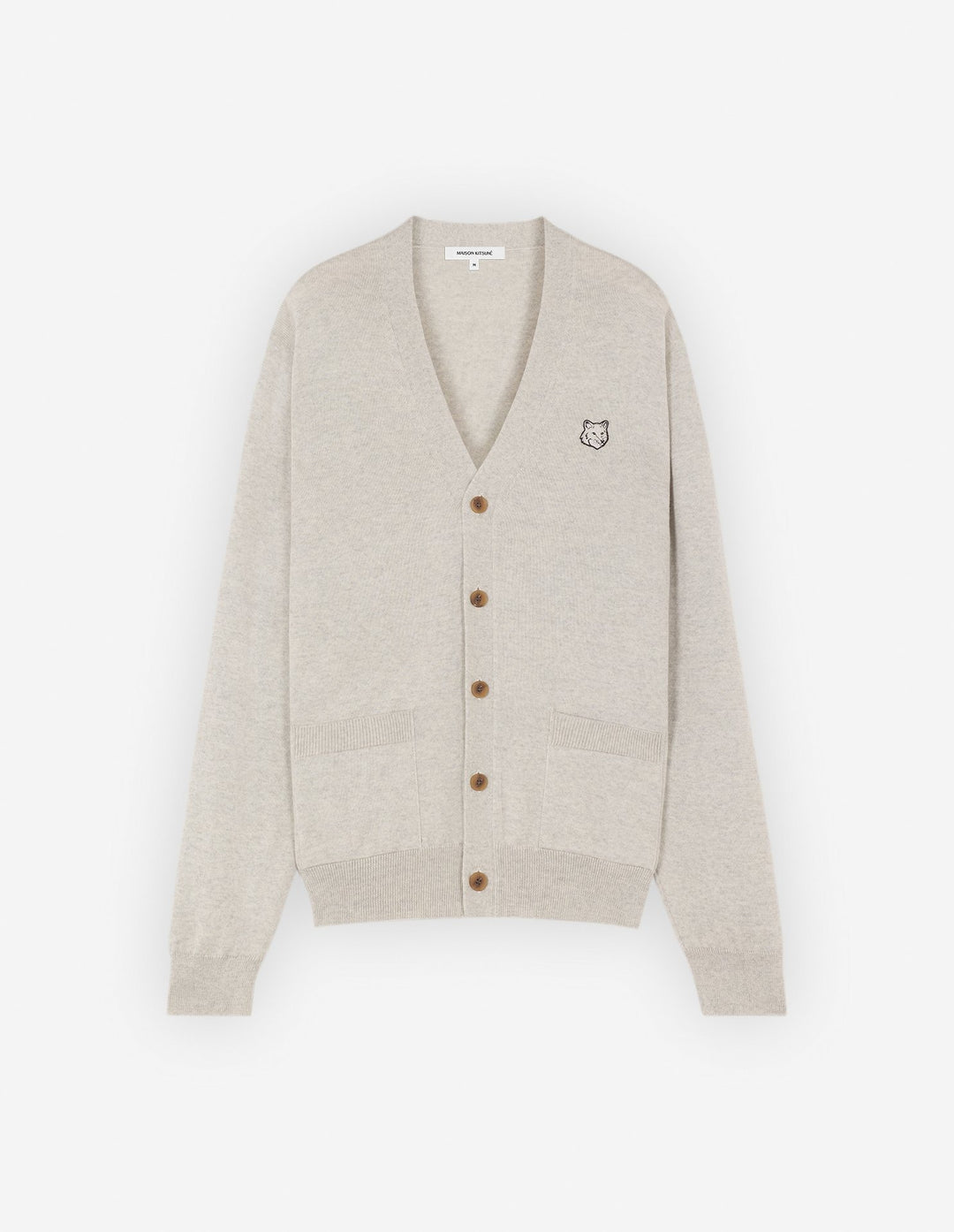 BOLD FOX HEAD PATCH REGULAR CARDIGAN