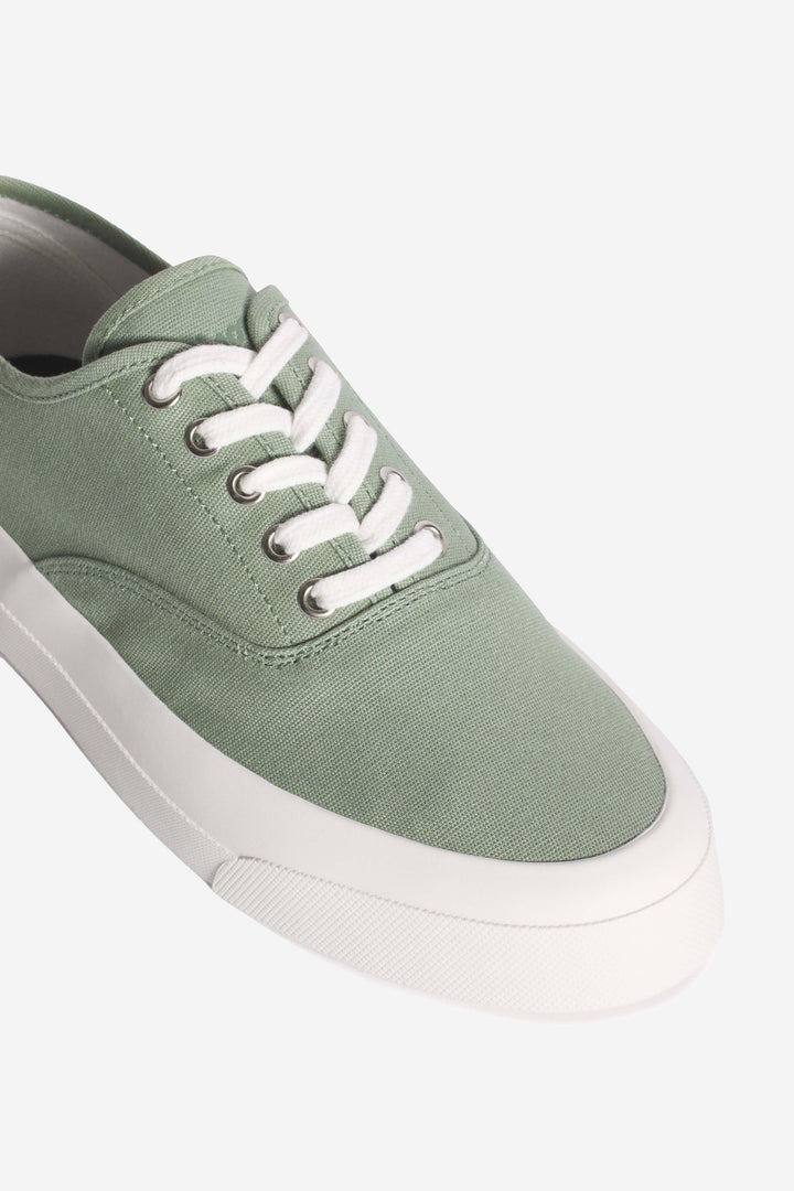 CANVAS LACE-UP SNEAKERS
