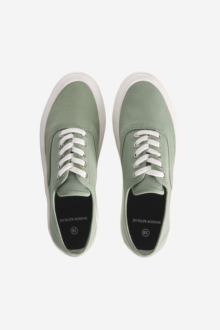 CANVAS LACE-UP SNEAKERS