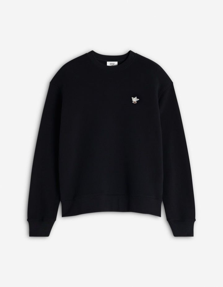 BARISTA FOX PATCH REGULAR SWEATSHIRT BLACK