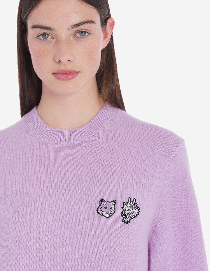 DOUBLE PATCH FOX & DRAGON JUMPER