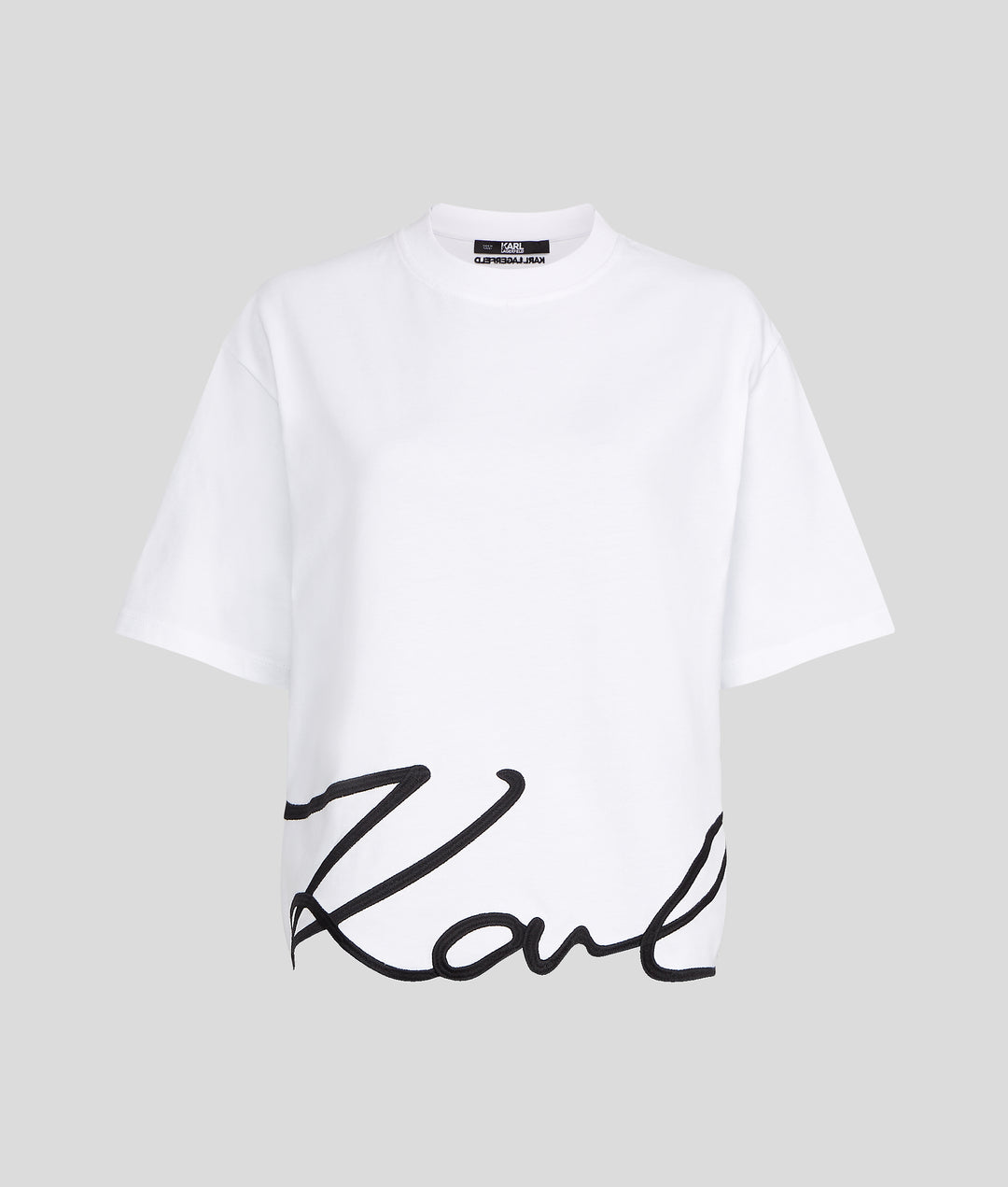 KARL SIGNATURE HEM T-SHIRT