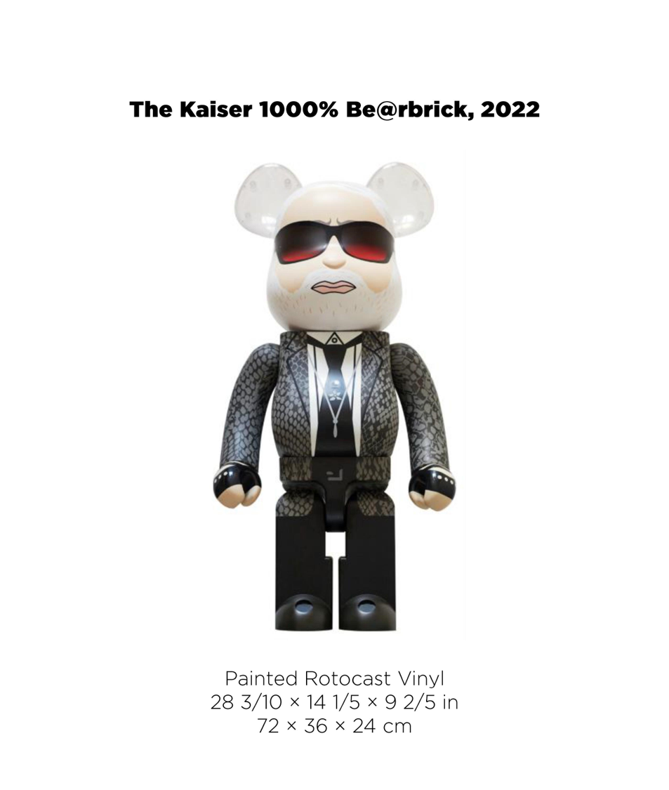 THE KAISER 1000% BE@RBRICK * LIMITED EDITION